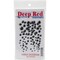 Deep Red Stamps Bubbles Background Rubber Cling Stamp 2.1 x 3 inches